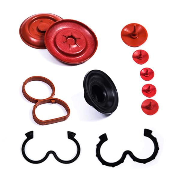 OEM Customized Various Special Sizes EPDM NBR FKM Nr CR Rubber Molded Vulcanized Parts