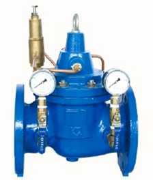 Emergency Shut Down Off Valve / Pressure Reducer Valve For Fire - Fighting Water