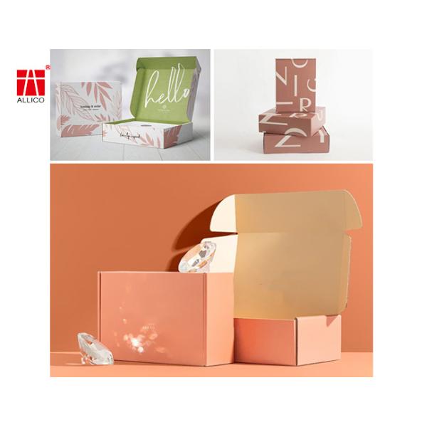 Mailer Box Manufacture Customized Colored Corrugated Boxes With Custom Logo Printed