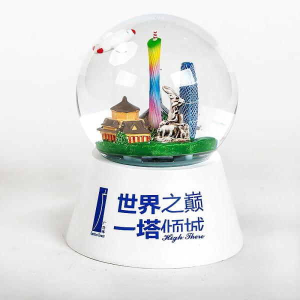 Museum Collection SGS approved 100mm Castle Snow Globe