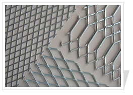 Railway / Bridges Aluminum Expanded Metal Mesh Custom Color Diamond Shape Hole