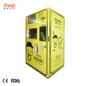 Buy cheap hot sale large window yellow fresh orange juice vending machine from wholesalers