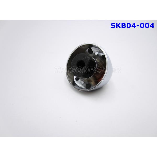 Low Consumption Oven Control Knob Metallic Material With Chrome / Nickel Electroplate