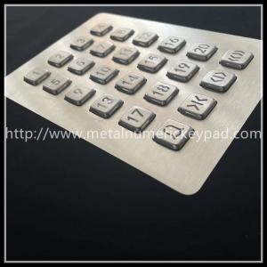 China IP65 Waterproof Numeric Keypad Access Control Digital Metal Keyboard wholesale