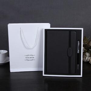 China OEM B5 Hardcover Notebook Printing , Business Notebook And Pen Gift Set wholesale