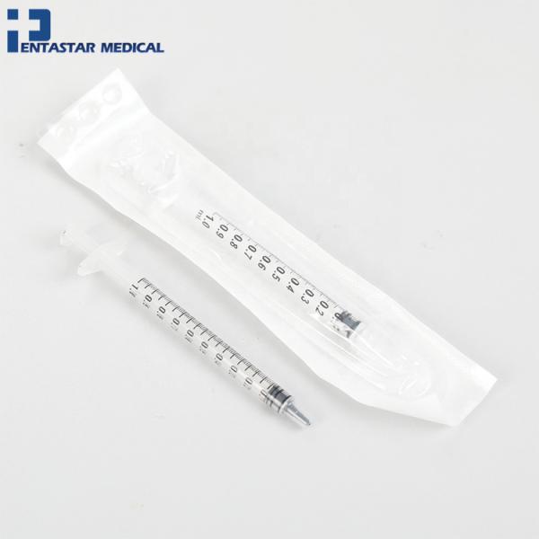 Sterile Injection Medical Tuberculin Syringe for Single Use 1ml 3ml 10ml