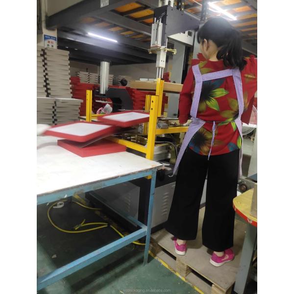 Pneumatic Automatic Rigid Box Making Machine For Paper Box 2.5kw