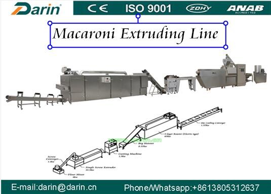 CE & ISO 9001 Macaroni Production Line WEG Motor With 3 Year Warranty