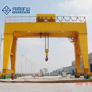 Customized Shipping Container Crane Frame Box Type Electric Double Girder Cranes