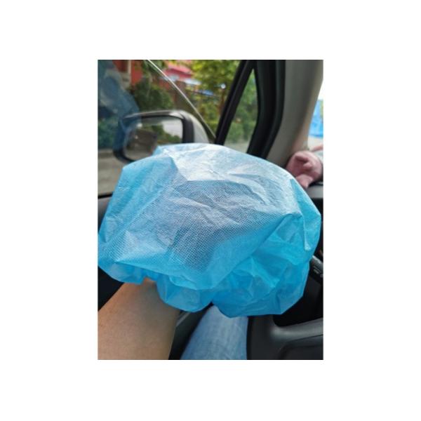 Blue Mushroom Shape Disposable Head Cover