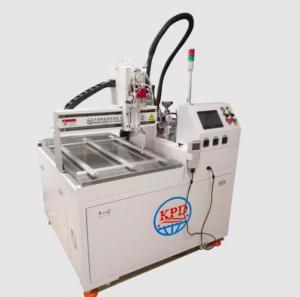 China Full Automatic Pu Potting Machine For Ballast Gluing 220V Voltage on sale