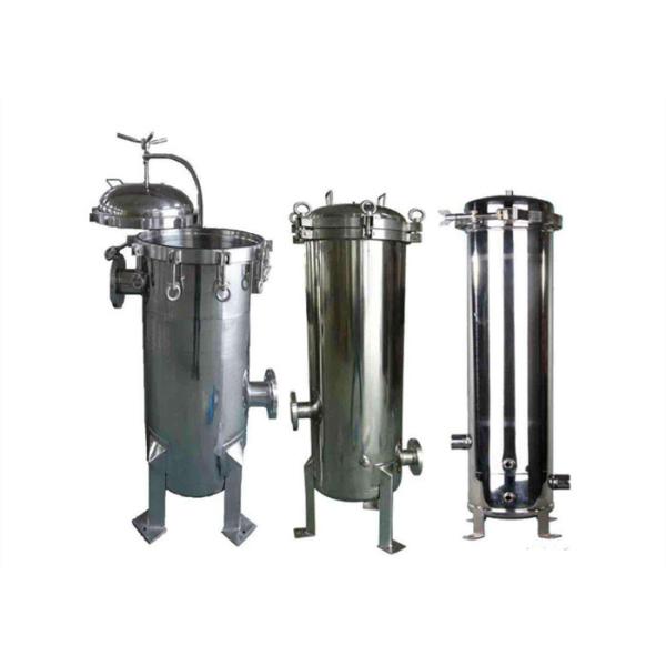 5 Micron SS Cartridge Filter Housing , Multi Cartridge Filter Housing