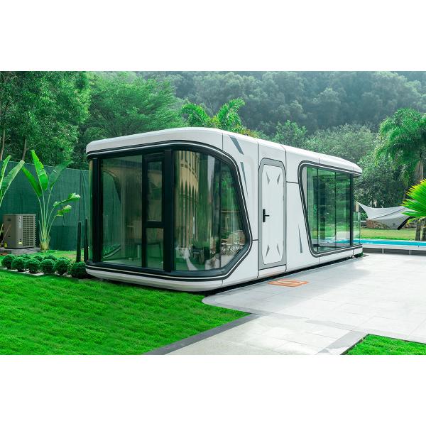 Portable Customized Modular Frame Modern Space Capsule Style Camping House For Outdoor Use