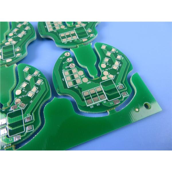 High CTI 600V PCB Built on 2.0mm FR-4 With HASL and Countersunk Holes