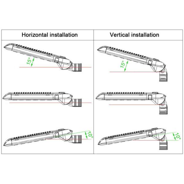 Fast Response High Power LED Street Light 300 Watt 150lm/w Low Energy Consumption