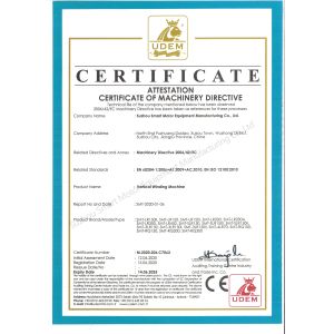SMT Intelligent Device Manufacturing (Zhejiang) Co., Ltd. Certifications