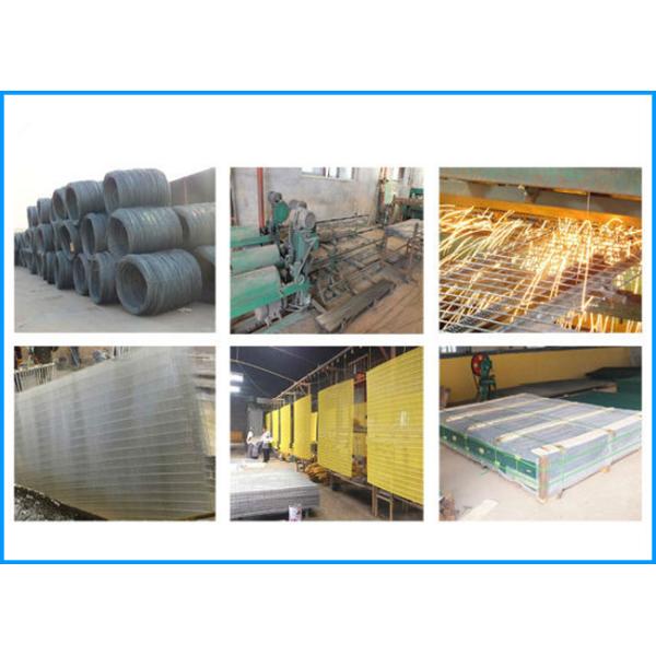 Powder Spray 4mm wire diameter ClearVu 358 mesh fence