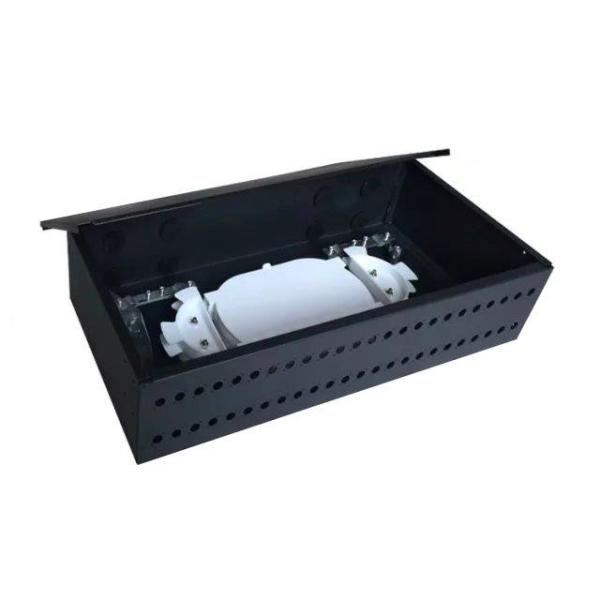 19" 2U Fiber Patch Panel Rack Mount Fixed Type 48 Core FC Adapter