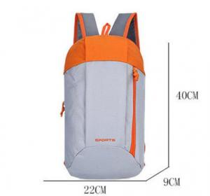 China 600D Polyester Leisure Backpacks , Foldable Light Travel Backpack on sale