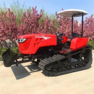 China Diesel Engine 120 Horsepower Small 4 Wheel Drive Garden Tractor With Rotary Tiller wholesale