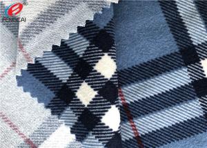 China 100% Polyester Tricot Knit Fabric Upholstery Bedding Printed Pattern Velboa Fabric wholesale