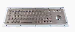 China 71 Keys Dynamic Washable Panel Mount Keyboard Metal For Internet Public Phones wholesale
