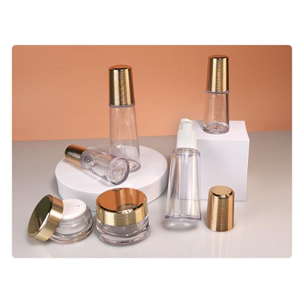 120ml 150ml PETG Bottle Triangle Thick Wall Cosmetic Jar Custom Logo Printing Accepted