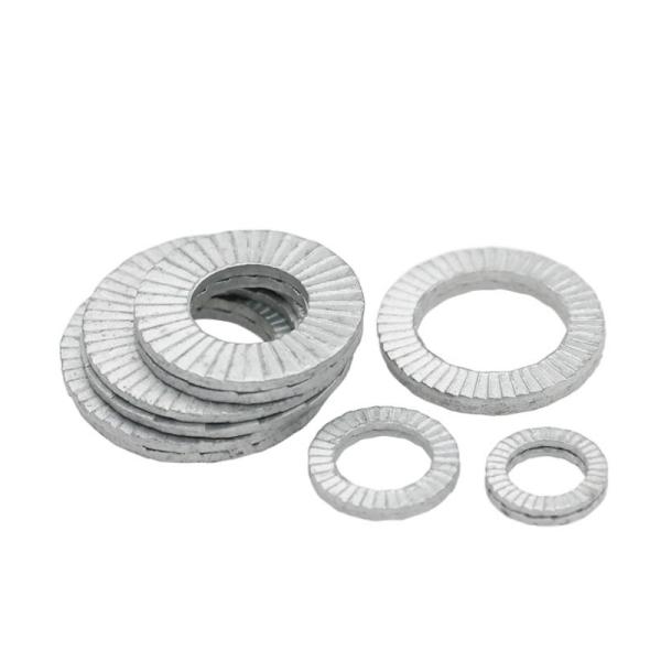 Custom Grade 4.8 Carbon Steel Self Locking Washer DIN25201