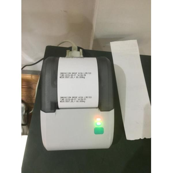 5G Industrial Platform Weighing Scale Bench 60kg Programmabel Printing