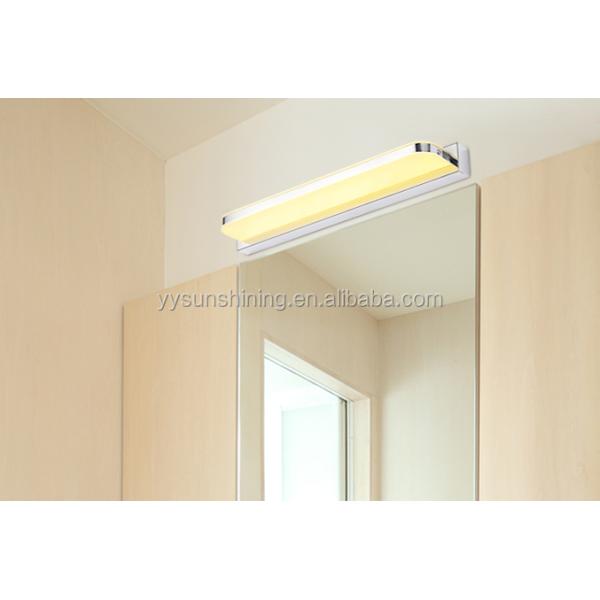 IP44 Rated Brushed Stainless Bathroom Cabinet LED Mirror Light AC100-240v Input Voltage