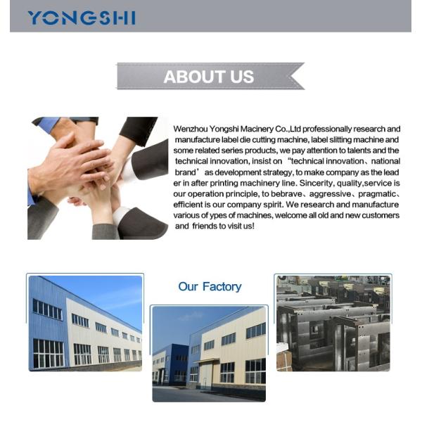 Rotary Automatic Adhesive Sticker Label Die Cutting Slitting Machine