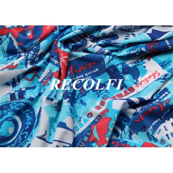 4 Way Stretch Elastic Poly Single Jersey Fabric Work Out Suit Anti - Crease