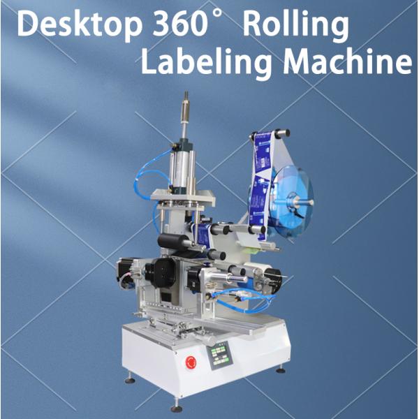 FK616 Small Manual Flat Square Bottle Labeling Machine for Wood Packaging Material