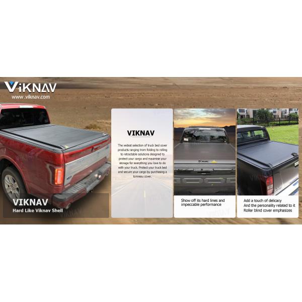 Viknav for Ford F150 Waterproof Vinyl Pickup Bed Replacement Tonneau Cover 5.5ft 6.5ft
