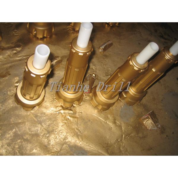 Hard / Abrasive Rock Button Drill Bit , DHD3.5 95mm Drilling Rig Drill Bit