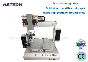 China Dual Table 2 Soldering Iron Double Temperature Controller Automatic Solder Robot wholesale