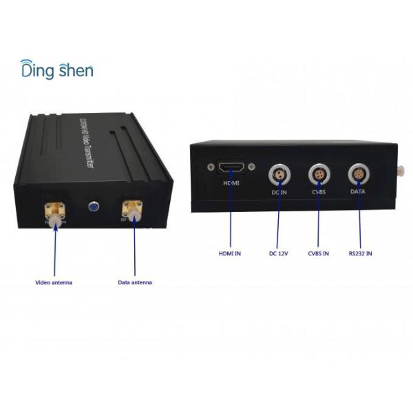 Remote COFDM Digital Video Transmitter 5W RF Power For Security Purpose