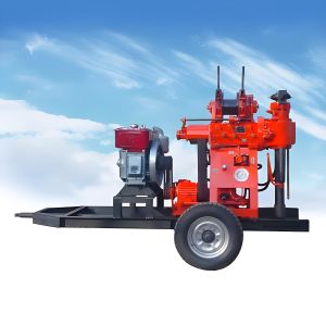 XY-150 Type Wheel Mounted Spt Soil Test Core Drilling Machine