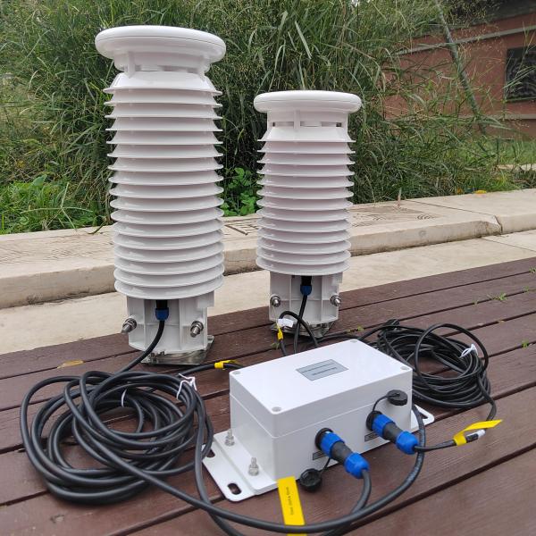 Compact BGT Automatic Weather Station for Temperature Humidity CO SO2 NO2 O3 PM2