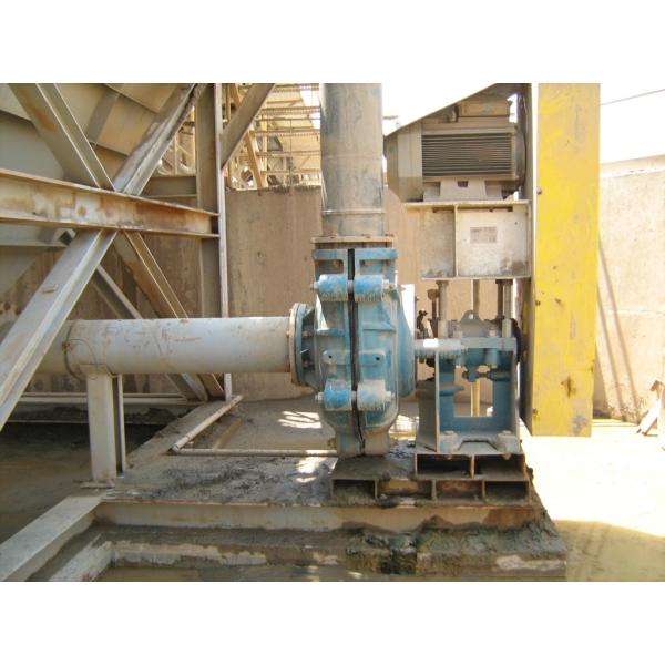 High Efficiency Natural Rubber Lined Slurry Pumps In Non-Metallic Mining
