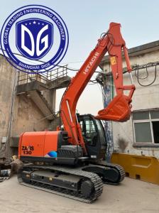 China ZX130 Used Hitachi Excavator 13 Ton Crawler Used Excavator 96% New on sale