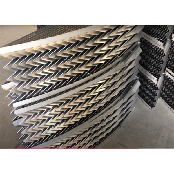 Stainless Steel 304 TP Vane Pack Mist Eliminator S Type Three Channel