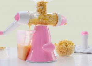 China Kids Extracting Slow Juice Maker Portable Manual Cold Screw Press Juice Extractor wholesale