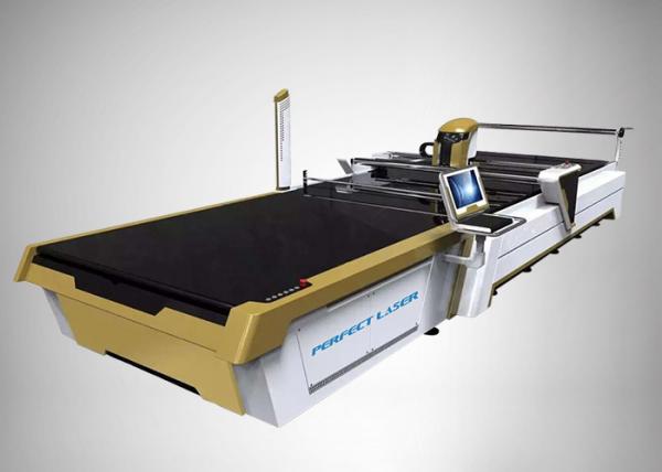 Quality CNC Steel Plate Welded Cloth CO2 Laser Cutting Machine Computer Controlled for sale