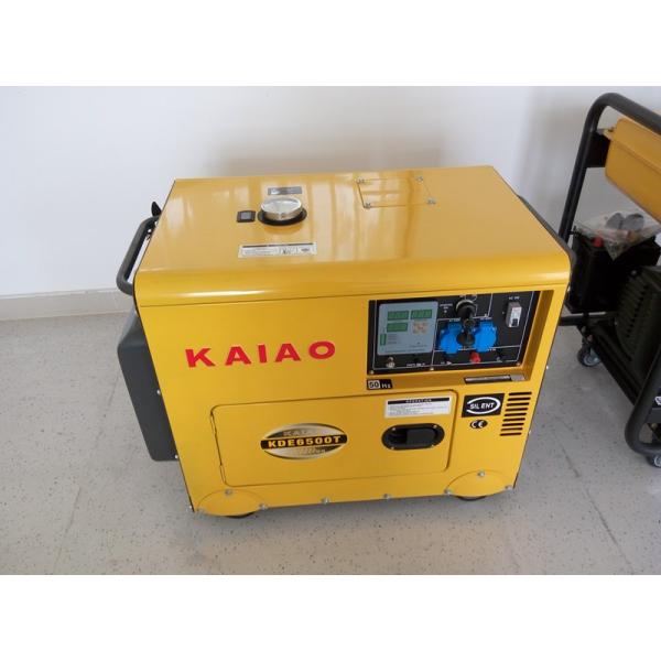 5KW Soundproof Small Diesel Generators For Home Backup , Portable Diesel Power Generator