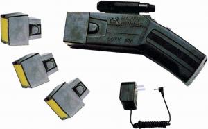 China Taser Gun With Laser Light (Three Cartridges) 800KV Stun gunPolice Anti Riot Device Long Distance Stun Guns Baton on sale