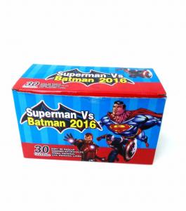 China Heroes Series-Superman VS Batman Chewy Candy Looks Clolorful Tastes Sweet wholesale