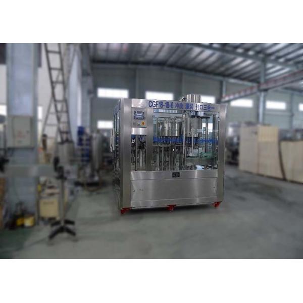 Steel Structure Automatic Water Bottling Machine Line Washing Filling Capping