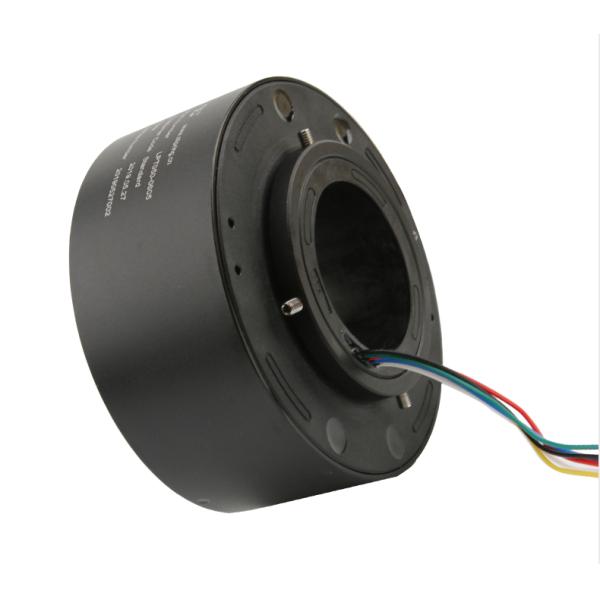 6 Circuits 5A Through Hole Slip Ring 360 Degree Continuous Rotation