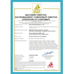 Hefei Coolnet power  Co., ltd Certifications